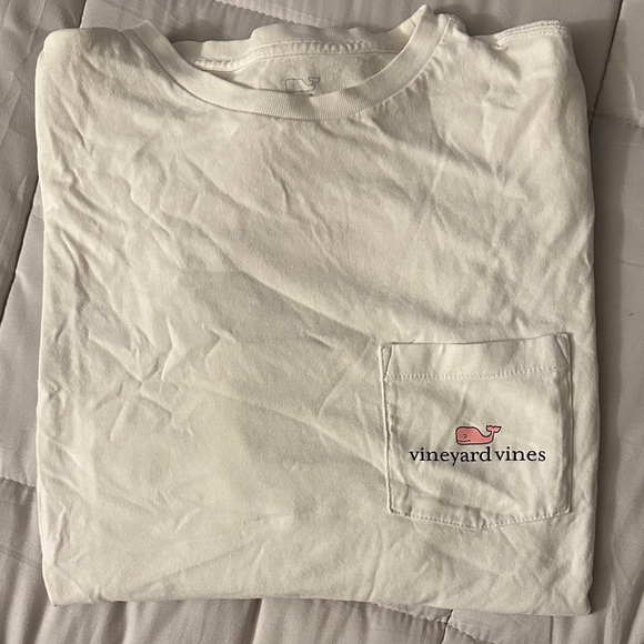 Vineyard Vines Other - Vineyard Vines Men's Cream Long Sleeve Tee